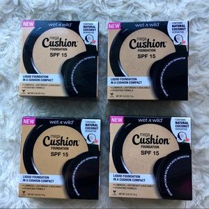 4 Wet n wild cushion foundation SPF 15